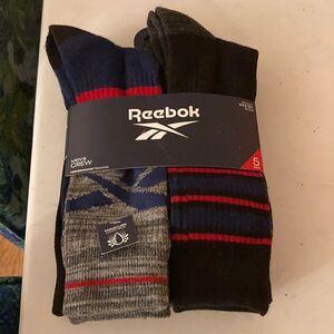 Reebok Performance Men’s Crew Socks 5 pk